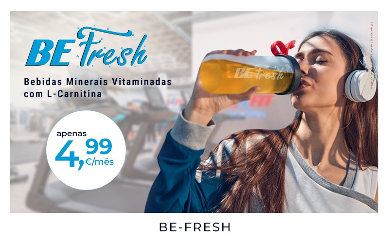 Be-Fresh — bebidas minerais e vitaminadas