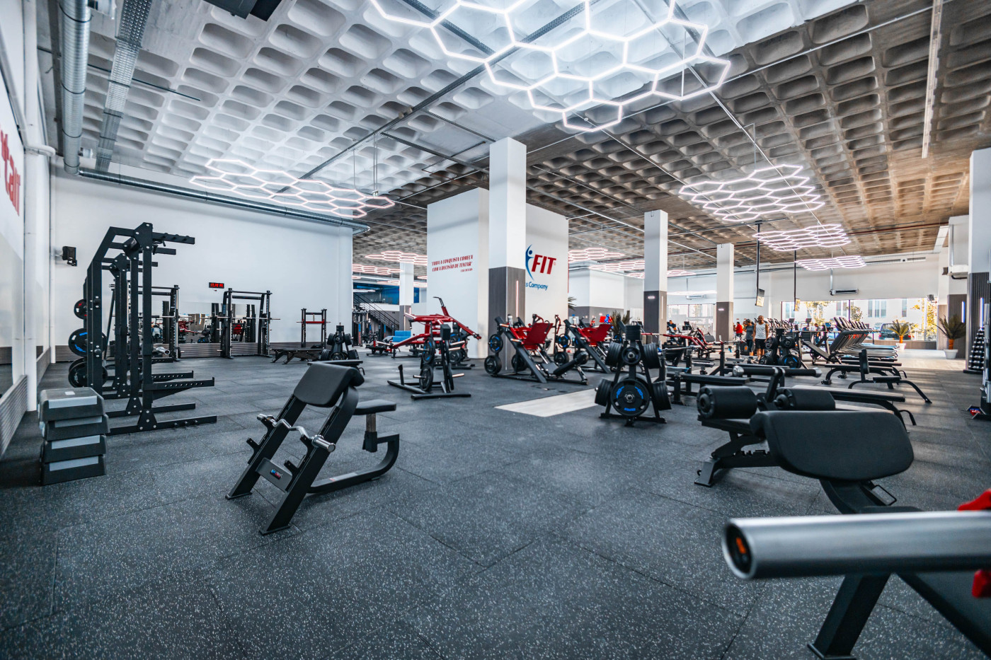 Interior de um clube Be-Fit